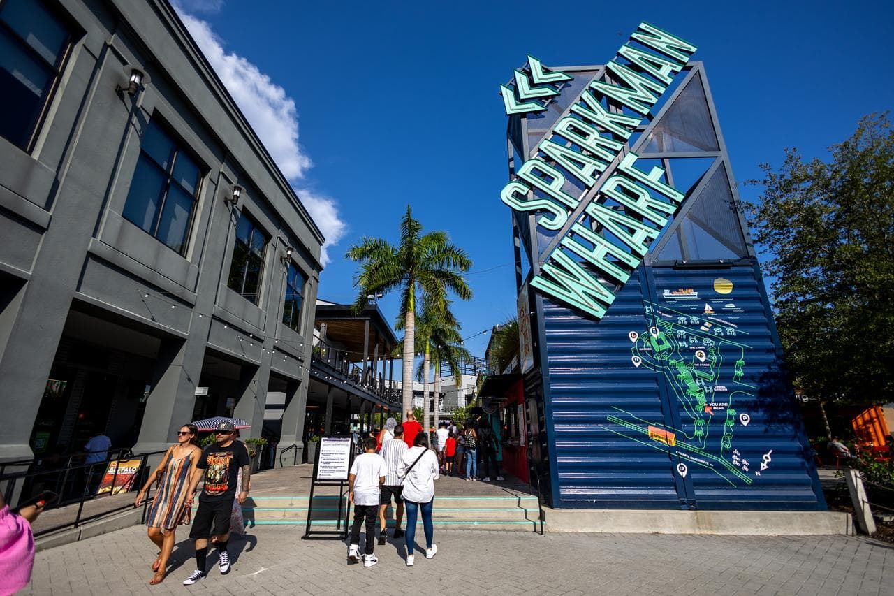 Sparkman Wharf entrance
